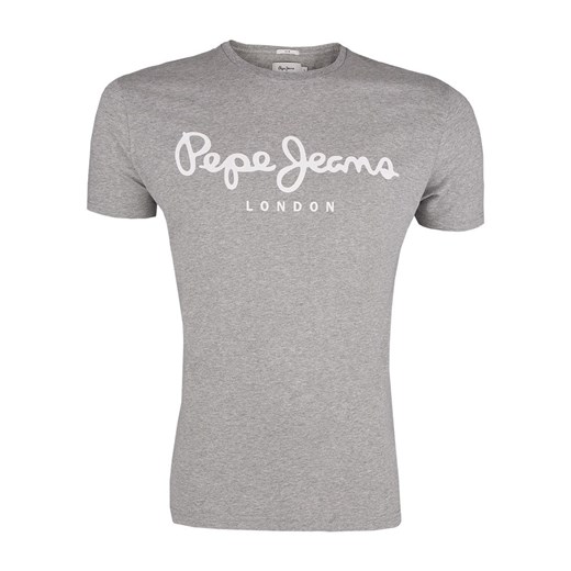 T-Shirt Pepe Jeans Original Stretch Grey Pepe Jeans szary  okazja VisciolaFashion 