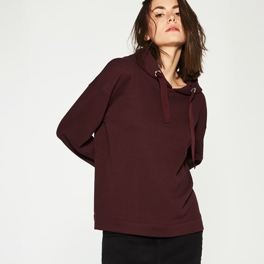 House - Bluza z modnymi szarfami - Brązowy czarny House XS