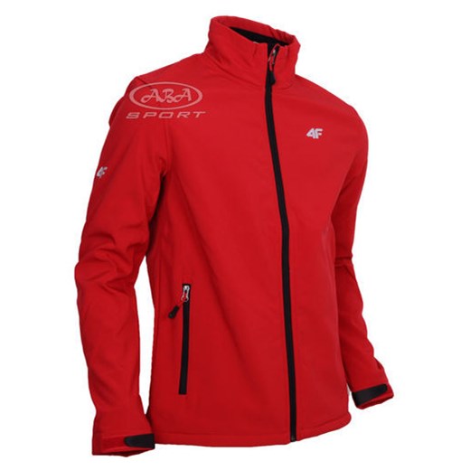 Softshell męski SFM003 4F/WYSYŁKA 24h/GWARANCJA 24m czerwony 4F S ABA Sport