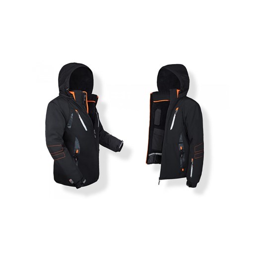 CANADA MOUNTAIN KURTKA ZIMOWA NARCIARSKA SNOWBOARD czarny XXL Rossato