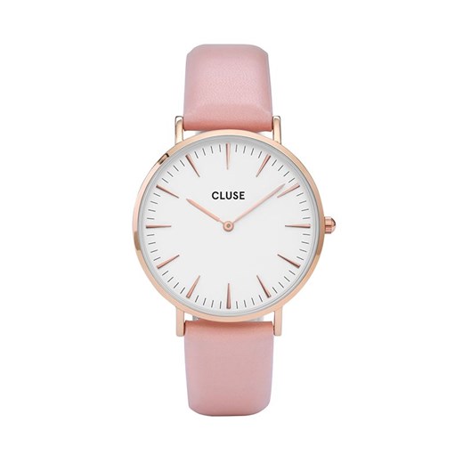 Zegarek Cluse La Boheme Rose Gold Pink CL18014 bialy Cluse  SMA Cluse