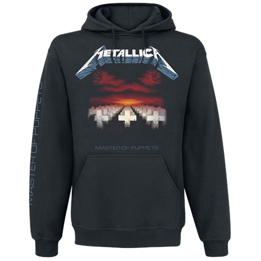 Metallica Master Of Puppets Bluza z kapturem czarny Metallica XL EMP