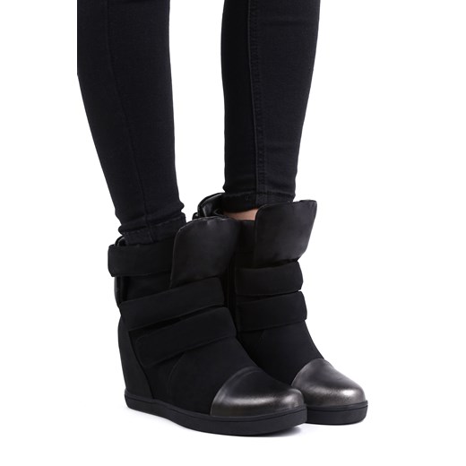 Czarne Sneakersy Korrine czarny 40 moezoe