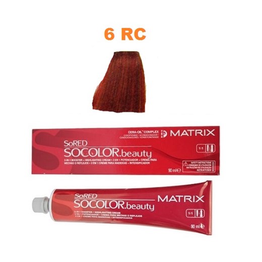 Matrix Socolor.Beauty Red HD | Trwała farba do włosów 6RC 90ml - Wysyłka w 24H! rozowy Matrix  Estyl.pl