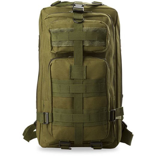 Praktyczny plecak turystyczny wojskowy moro 28 l- zielony