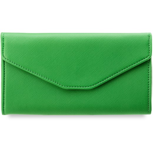 Wielofunkcyjny portfel damski etui kopertówka -  zielony