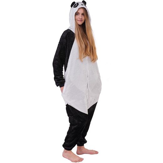 Piżama kigurumi jednoczęściowe przebranie kostium z kapturem – panda   M world-style.pl