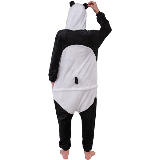 Piżama kigurumi jednoczęściowe przebranie kostium z kapturem – panda   S world-style.pl