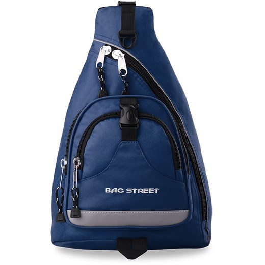 Sportowy plecak na 1 ramię bag street - niebieski
