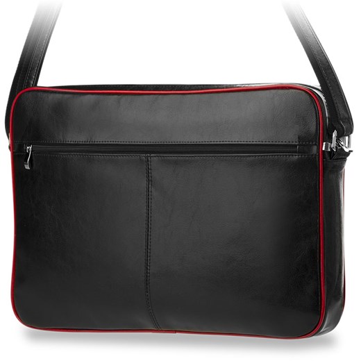 Teczka torba na laptopa młodzieżowa męska do szkoły na uczelnię skóra naturalna