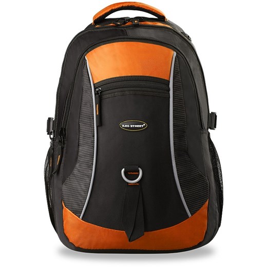 Plecak bag street do szkoły pracy dla aktywnych pomarańczowo-czarny