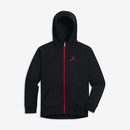 Jordan Sportswear Wings Fleece czarny Nike S (128-137 CM) 