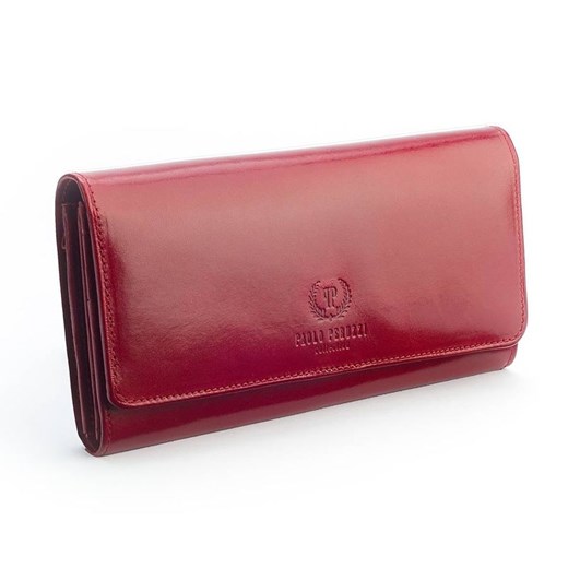 Ekskluzywny portfel damski Paolo Peruzzi duża kopertówka