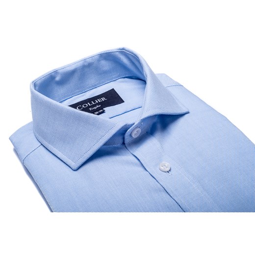 Błękitna koszula męska Regular Fit Royal Oxford