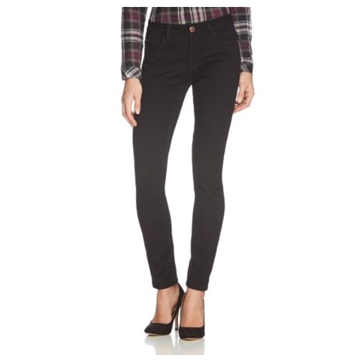 Tylko dla kobiet 15077793/REG Soft Ultimate Black noos Skinny Jeans Slim Fit (rura) normalnego ściągacz -  Skinny czarny (Black Denim) Only czarny sprawdź dostępne rozmiary wyprzedaż Amazon 
