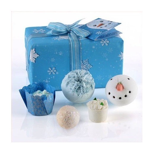 Bomb Cosmetics Let It Snow Gift Set | Zestaw upominkowy - Wysyłka w 24H! niebieski Bomb Cosmetics  Estyl.pl