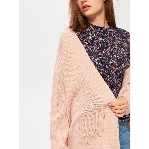 Sinsay - Ladies` sweater - Różowy Sinsay bezowy M 