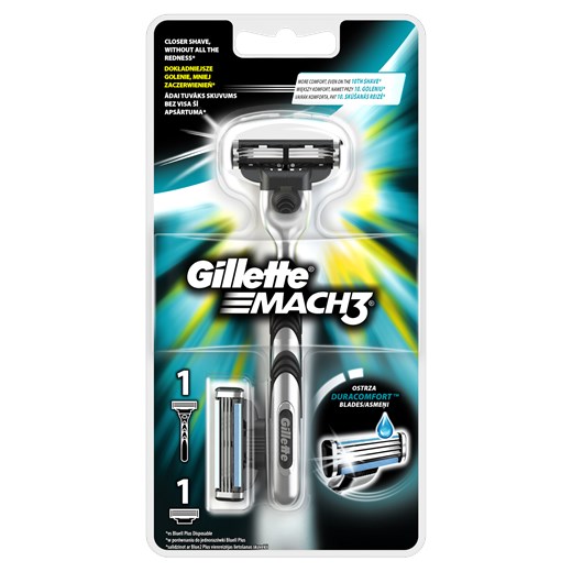 Maszynka do golenia Gillette Mach3 + 1 wkład