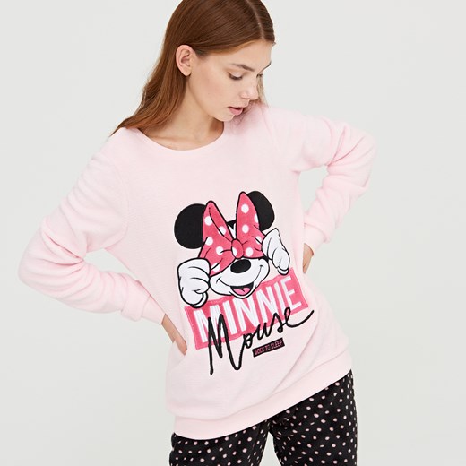 Cropp - Dwuczęściowa piżama minnie mouse - Różowy Cropp  M 
