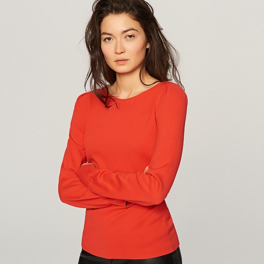 Reserved - Sweter - Czerwony Reserved pomaranczowy M 