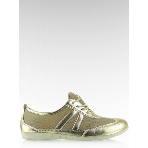 Metaliczne buty w sportowym stylu Y629 Gold