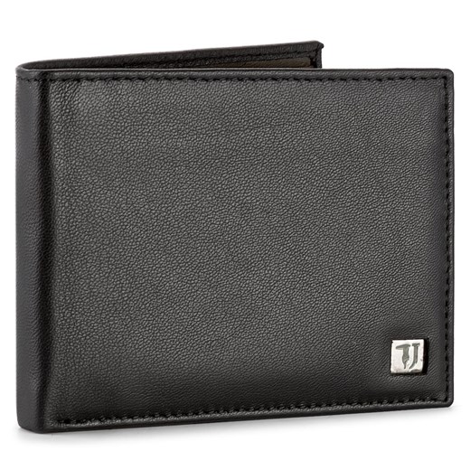 Duży Portfel Męski TRUSSARDI JEANS - Wallet Credit Card Coin Pocket 71W00004 K304 Trussardi Jeans szary  eobuwie.pl