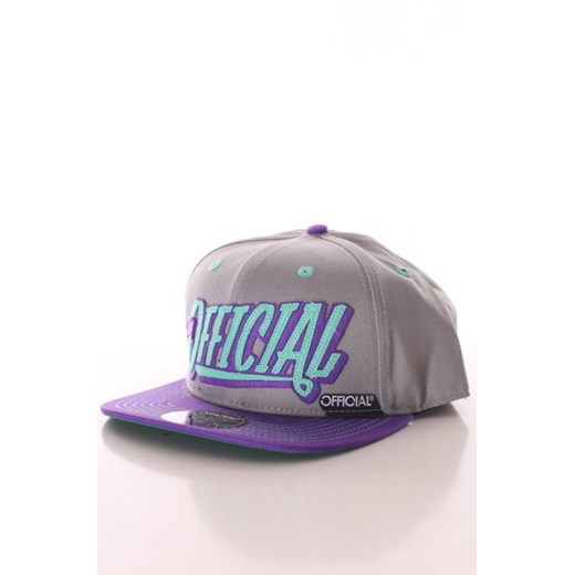 Official - Stay Official Snapback Official szary uniwersalny INTEMPO