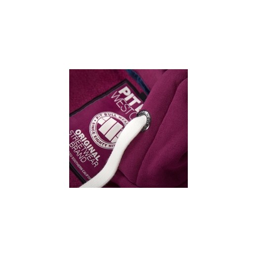 Damska bluza z kapturem Pit Bull Logo - Różowa (137017.4190)  Pit Bull West Coast / Usa ?Zbrojownia.pl S ZBROJOWNIA