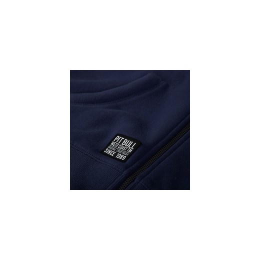 Damska bluza z kapturem Pit Bull Logo - Granatowa (137017.5900) Pit Bull West Coast / Usa ?Zbrojownia.pl  M ZBROJOWNIA