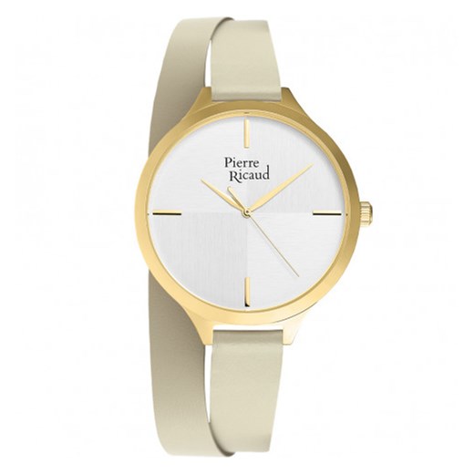 PIERRE RICAUD P22005.1V13LQ Zegarek - Niemiecka Jakość Pierre Ricaud bezowy  otozegarki