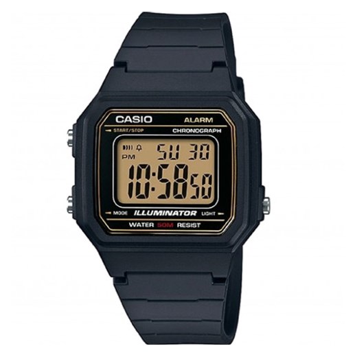 Zegarek CASIO W-217H-9AVEF CASIO SPORT;CASIO RETRO W 217H 9AVEF-1EF Casio czarny  okazyjna cena otozegarki 