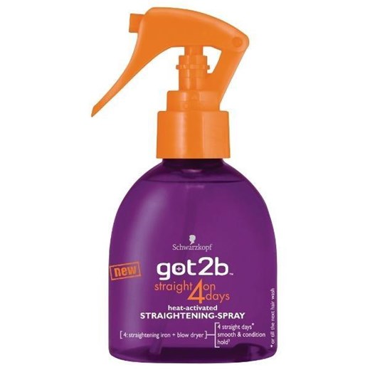 Got2b Heat-Activated Straightening Spray spray prostujący włosy Force 3 200ml    Tagomago.pl