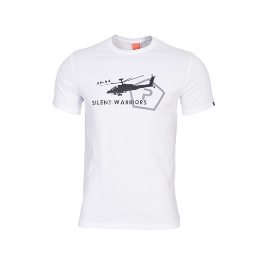 Koszulka T-Shirt Pentagon "Helicopter" White (K09012-00WH H) bialy Pentagon XXL Militaria.pl