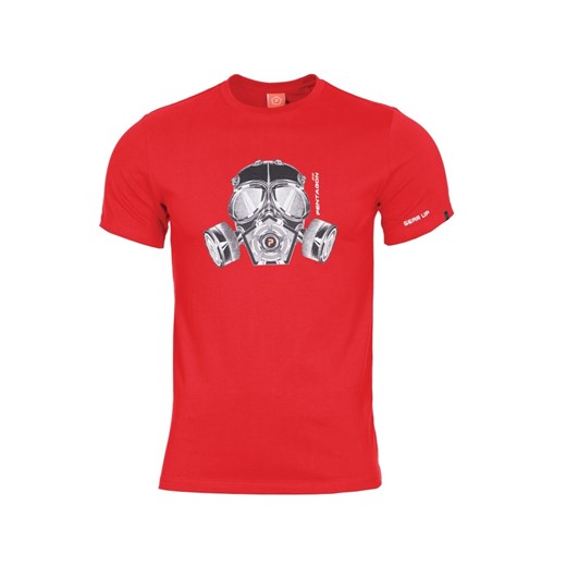 Koszulka T-Shirt Pentagon "Gas-Mask" Red (K09012-27) Pentagon pomaranczowy XL Militaria.pl