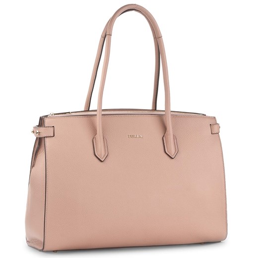 Torebka FURLA - Pin 924543 B BLS0 OAS Moonstone bezowy Furla  eobuwie.pl