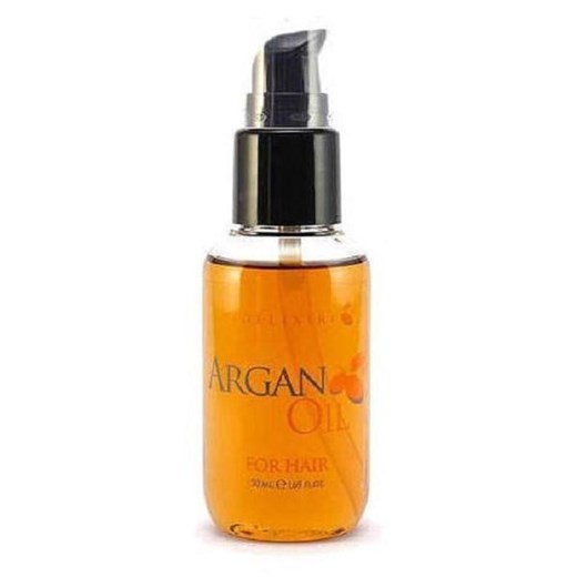 Argan Oil For Hair regeneracyjne serum do włosów z olejkiem arganowym 50ml  pomaranczowy  Tagomago.pl