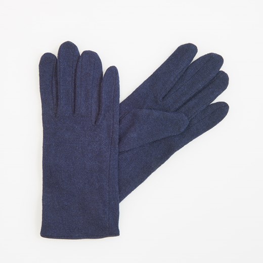 Reserved - Wełniane rękawiczki - Granatowy