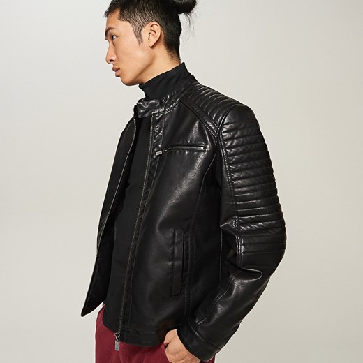 Reserved - Kurtka typu biker jacket - Czarny