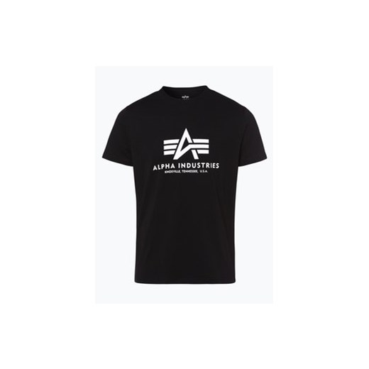 Alpha Industries - T-shirt męski, czarny czarny Alpha Industries M vangraaf