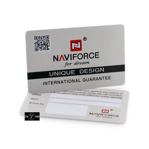 NAVIFORCE - NF9116 (zn057a) - black/silver - Czarny || Srebrny Naviforce   TAYMA