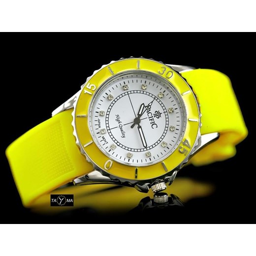 PACIFIC PF-1001 - yellow (zy525c) - Żółty || Srebrny
