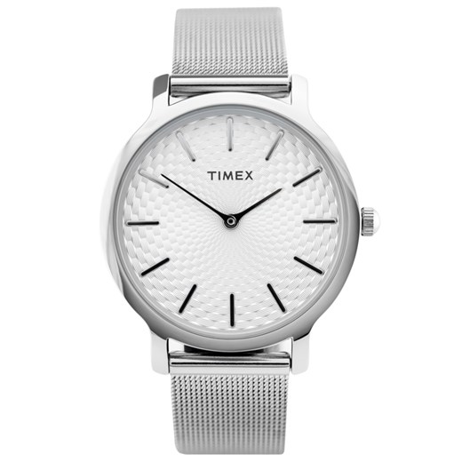 ZEGAREK DAMSKI TIMEX TW2R36200 (zt599a) - Srebrny