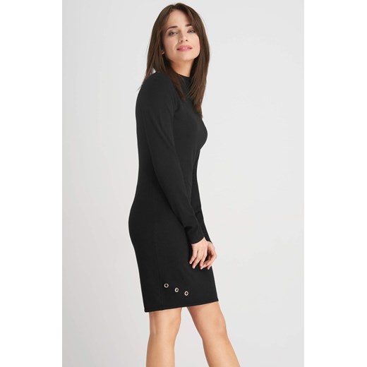 Sukienka swetrowa z nitami czarny ORSAY XL orsay.com