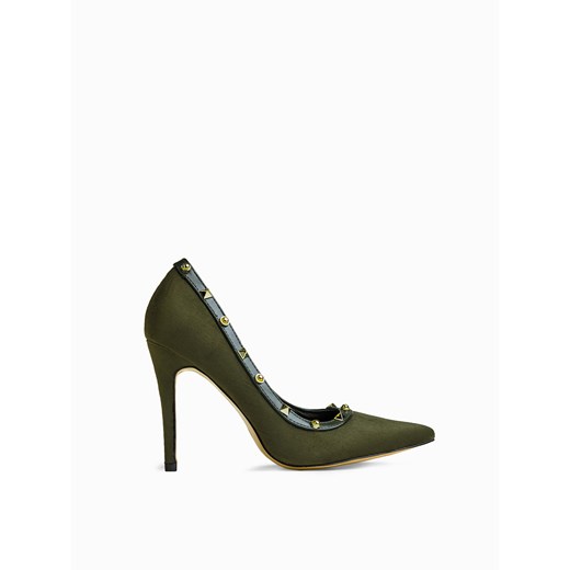 SZPILKI Z ĆWIEKAMI 078LR - KHAKI zielony 37 Edoti.com