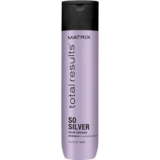 Total Results So Silver Color Obsessed Shampoo szampon neutralizujący żółte odcienie 300ml Matrix rozowy  Tagomago.pl