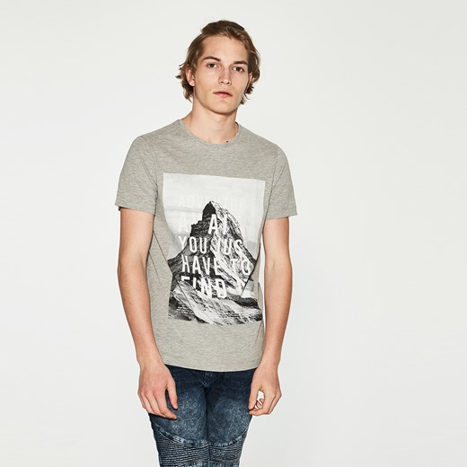 House - T-shirt z nadrukiem - Szary  House XL 