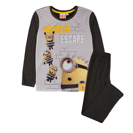 Piżama chłopięca z długim rękawem, Minionki