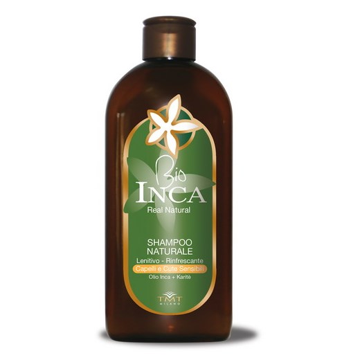 TIEMMETI Bio Inca Real Natural - szampon do włosów 200ml zielony Tmt Milano  Facetaria.pl