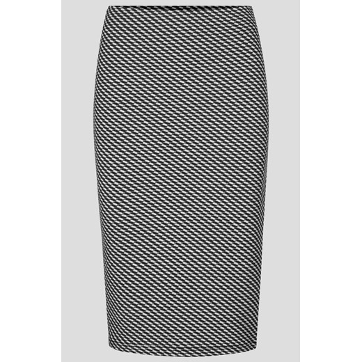 Spódnica tuba z geometrycznym wzorem szary ORSAY XXS orsay.com