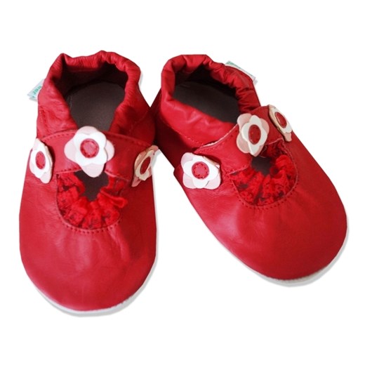 Sandałki czerwone 2-3 lata  (16 cm)
